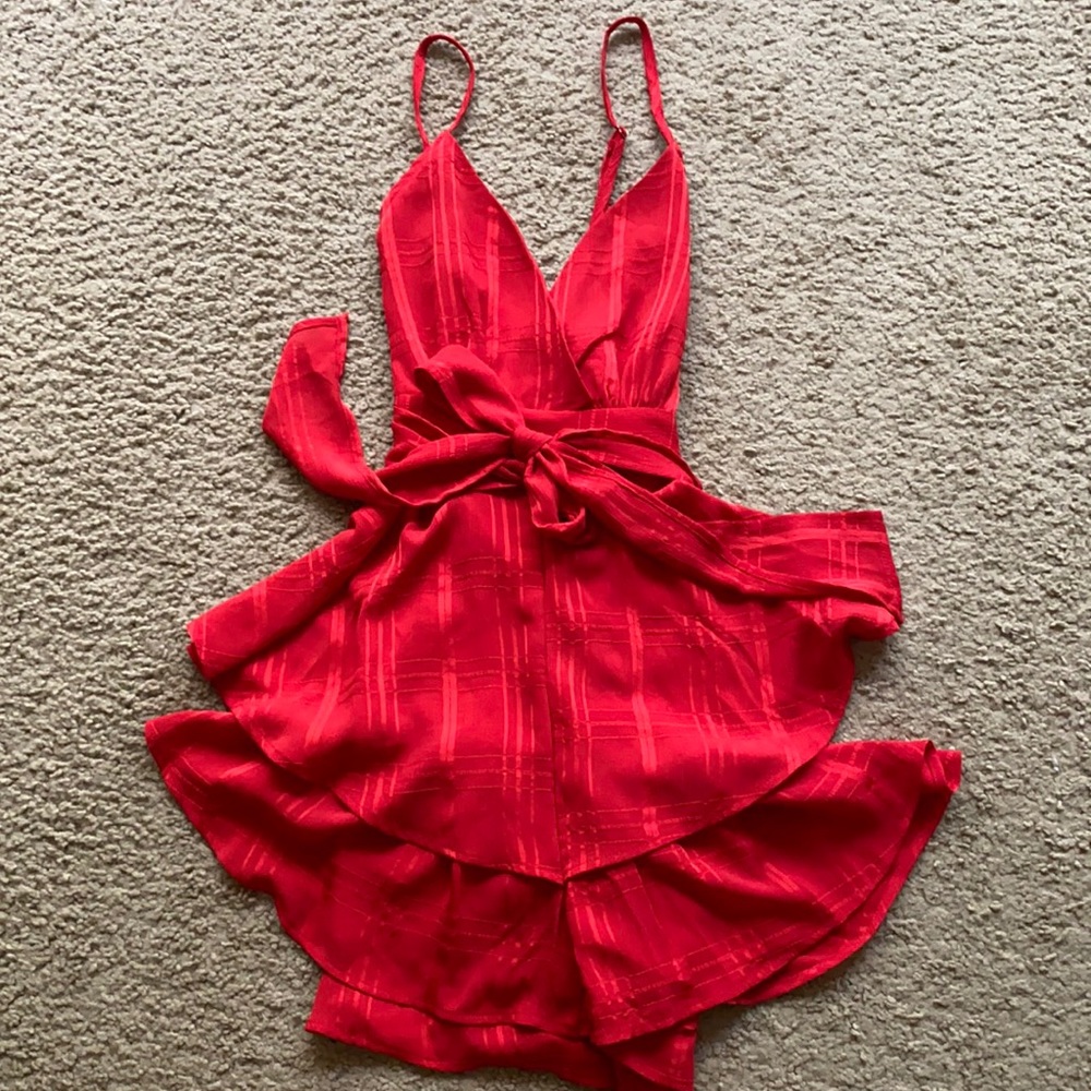 NEVER WORN gorgeous red romper